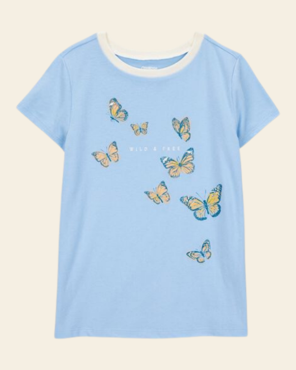 Producto - Remera OshKosh Wild Free Mariposas