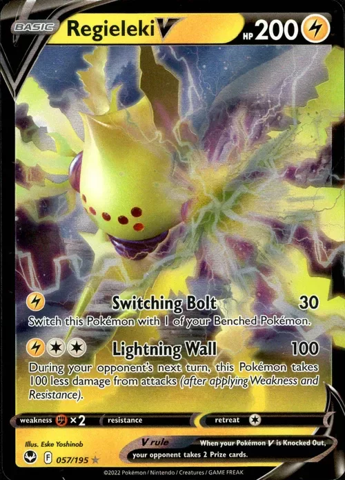 Producto - Regieleki V - 057/195 - Silver Tempest - Holo