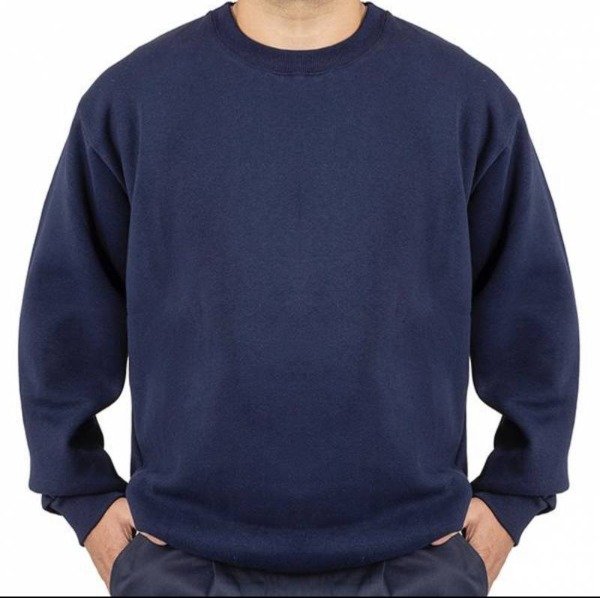 Producto - buzo cuello redondo azul marino