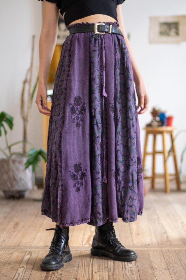 Producto - Falda Qirat Bordada Talle: varios-