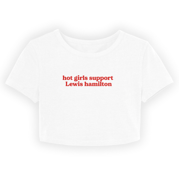 Producto - Baby tee support Lewis Hamilton