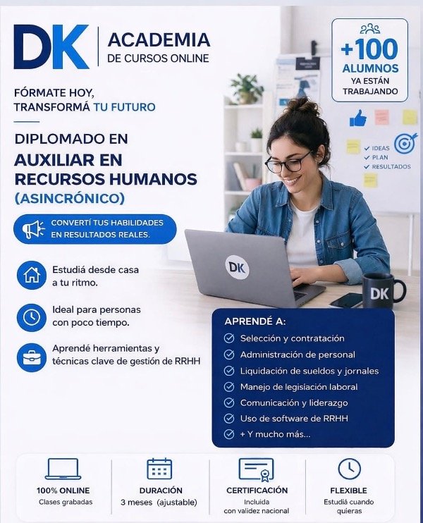 Producto - DIPLOMADO EN RECURSOS HUMANOS ASINCRÓNICO