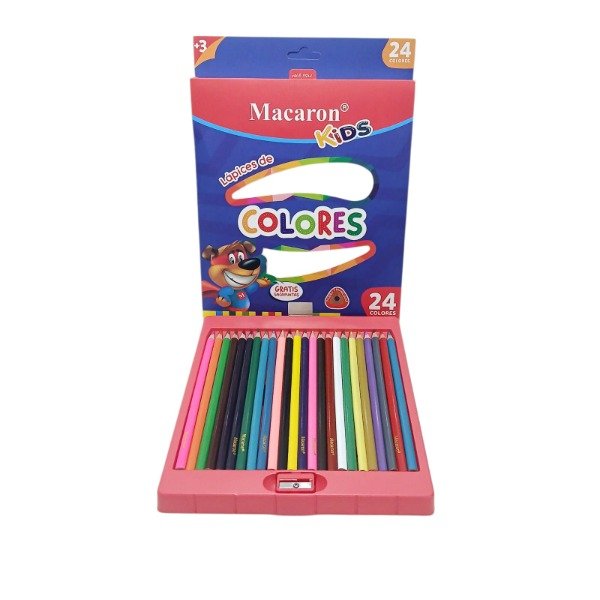 Producto - Lapices de colores "macaron" x24