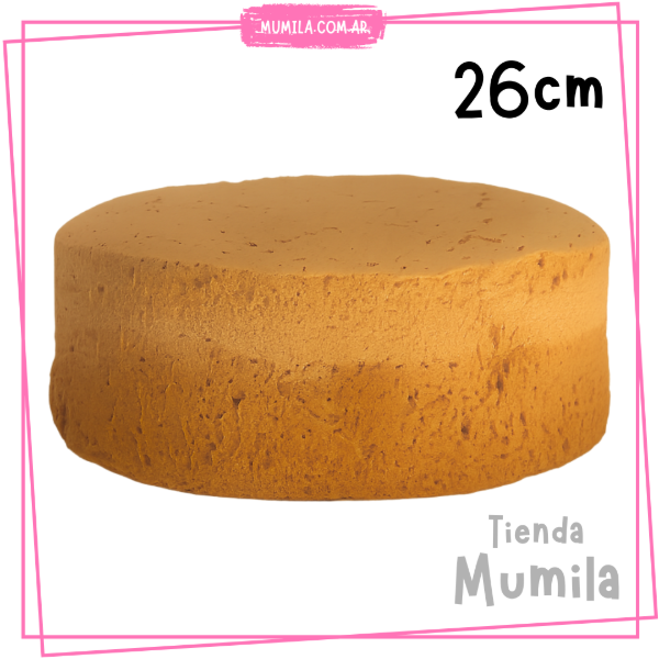 Producto - Bizcochuelo vainilla 26cm Bizcochuelo listo 1Kg