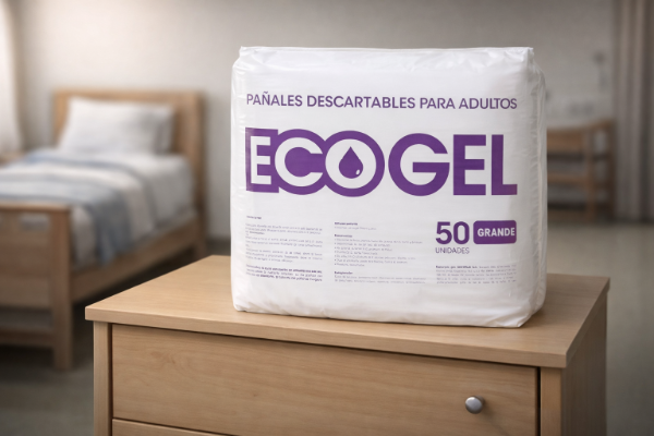 Producto - PAÑAL RECTO ECOGEL GRANDE X 150 UNID