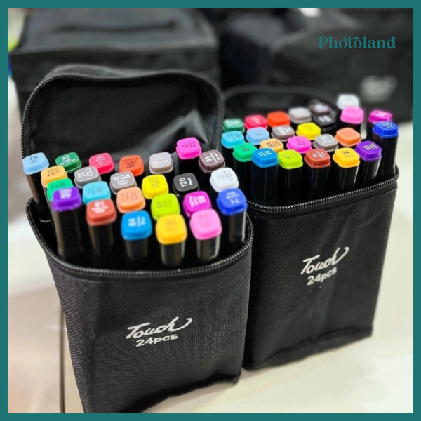 Producto - Marcadores Touch doble punta x24 + Estuche
