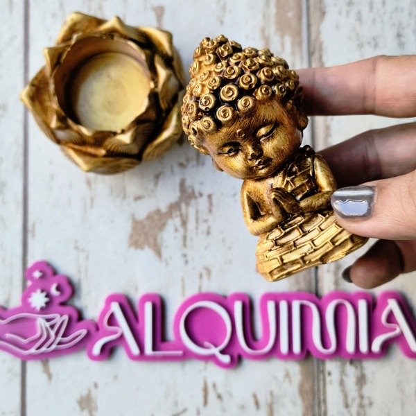 Producto - Molde Buda en Flor de Loto
