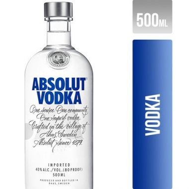 Producto - Absolut Clásico 500ml