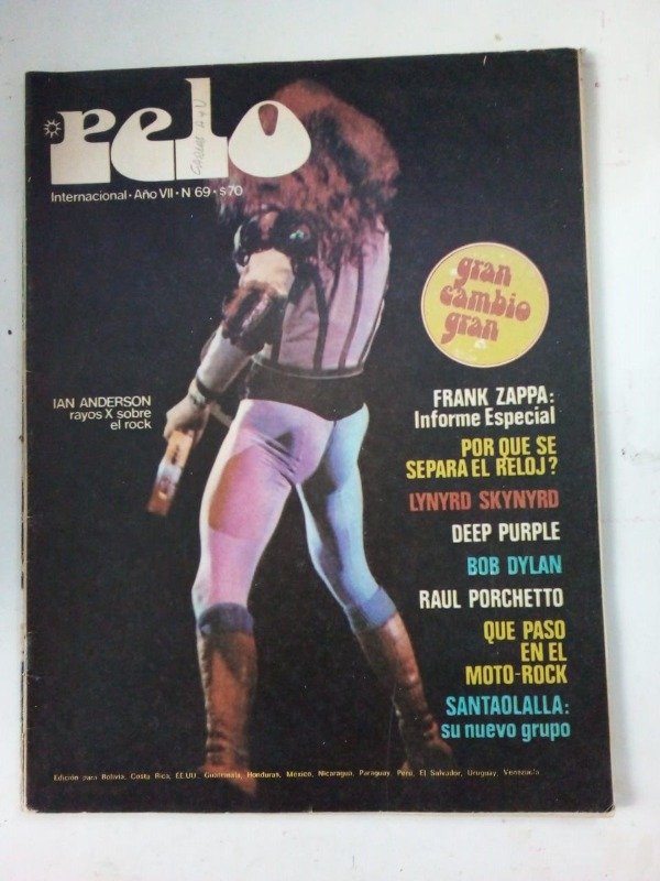 Producto - Pelo #69 - Zappa Lynyrd Skynyrd Deep Purple - Magendra
