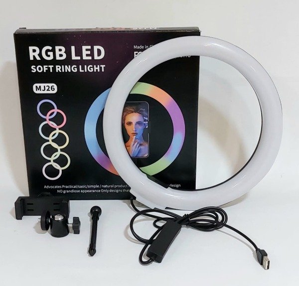 Producto - ARO LUZ LED RGB 10"