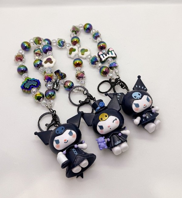 Producto - Llavero Kuromi adorno (x10u 50.000ars)