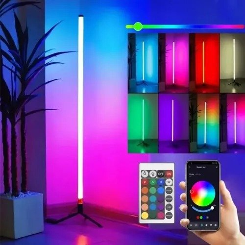 Producto - Luz led esquinero RGB 104cm audiorítmica con control app - 0