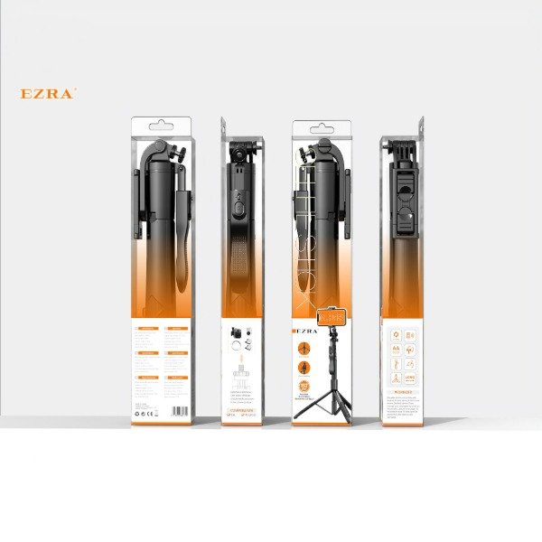 Producto - Palo Selfie Ezra con Bluetooth Stick con Control Remoto de 1.57mt EZ-I122.