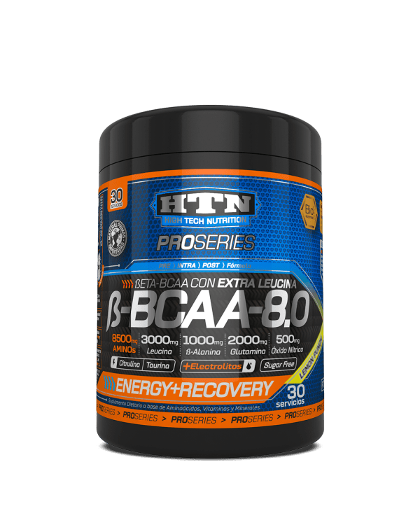 Producto - Bcaa 8.0 (+ Enzime) 30 Serv Htn Extra Leucina Vegan