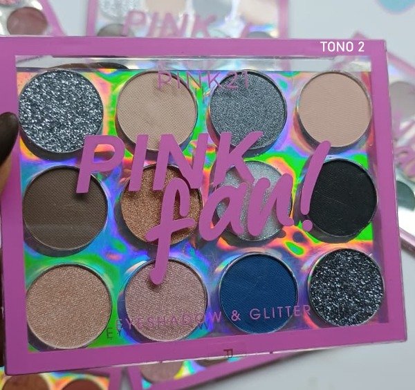 Producto - PALETA DE SOMBRAS FUN PINK 21 - 4