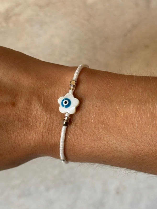 Producto - Pulsera Ojo Turco Flor