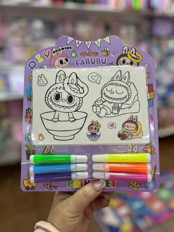 Producto - Set para pintar Labubu
