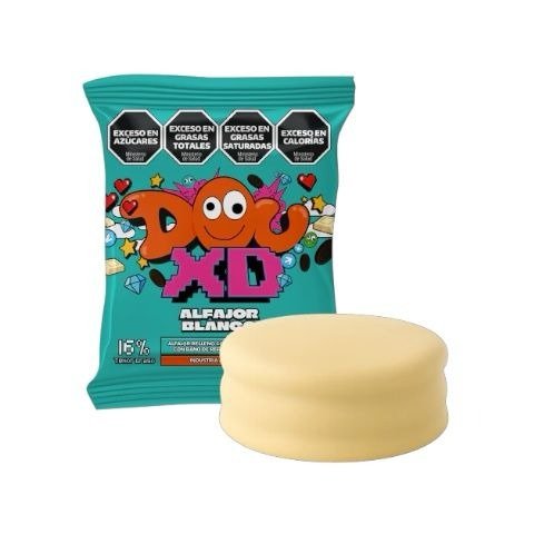 Producto - Alfajor Dou XD Blanco 70g