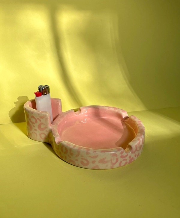 Producto - Cenicero Portafuego Liu Rosa