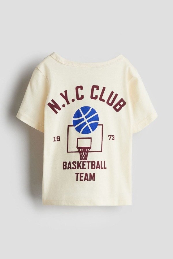 Producto - HyM. Remera algodón basquet