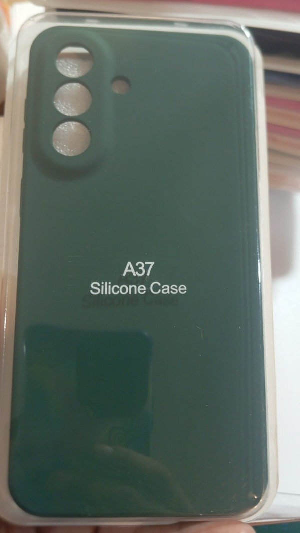 Producto - Funda Silicone Case Verde para Samsung A37