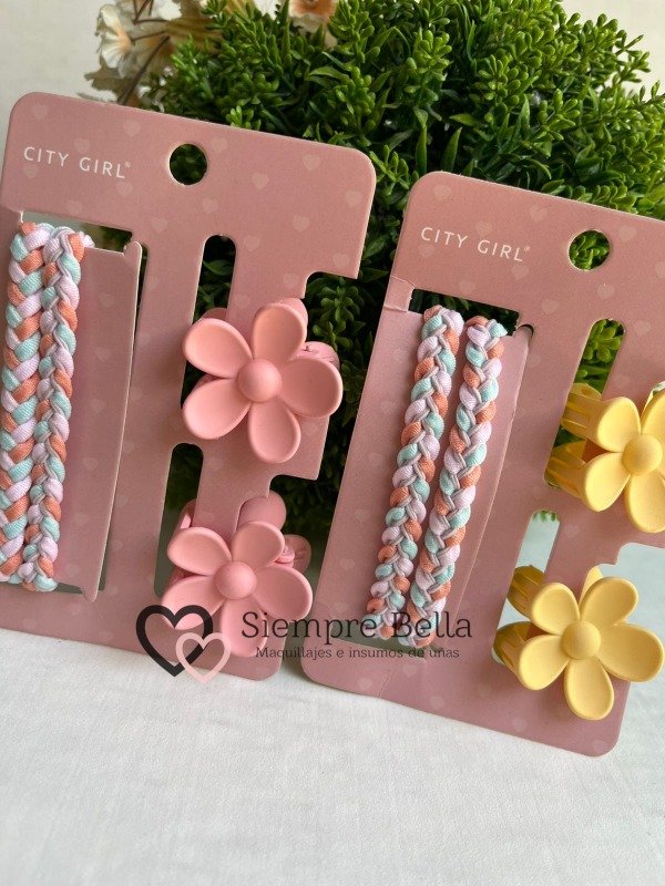 Producto - Set colitas y prensa flor