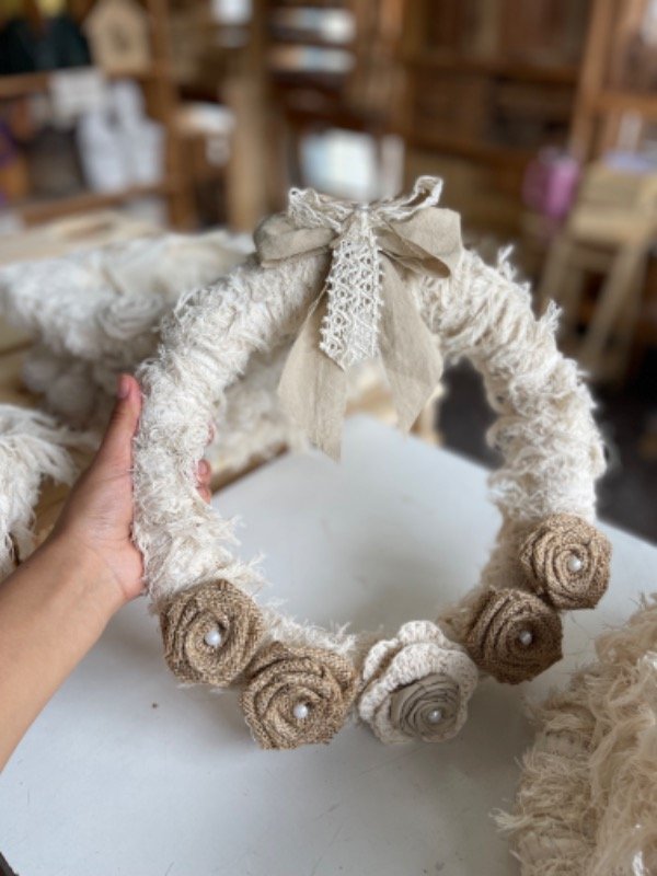 Producto - PROMO 2 coronas para puerta 30 cm