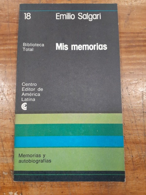 Producto - Mis memorias - Emilio Salgari