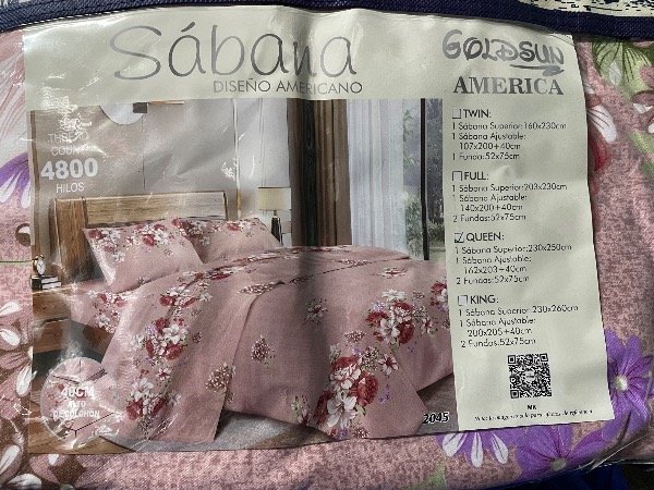 Producto - Sabanas GoldSun Queen - 6