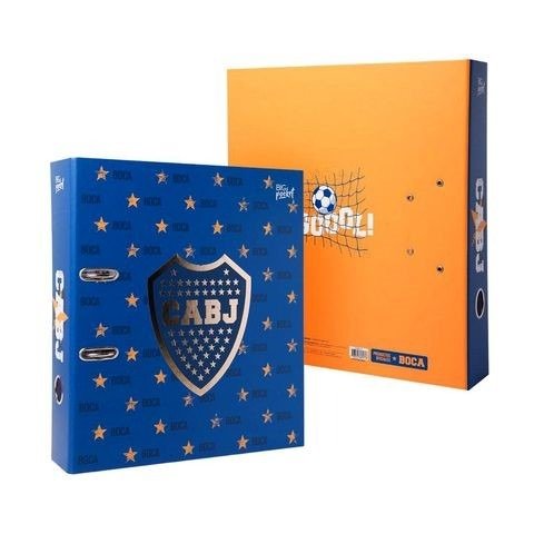 Producto - BIBLIORATO A4 LOMO ANCHO 75MM BOCA JUNIORS