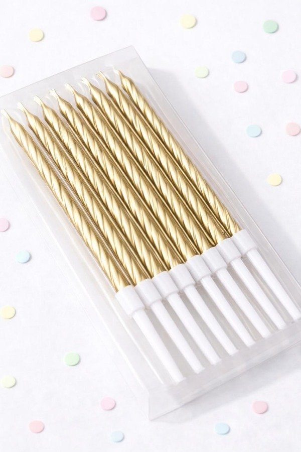 Producto - VELAS TIRABUZON LARGAS X 10