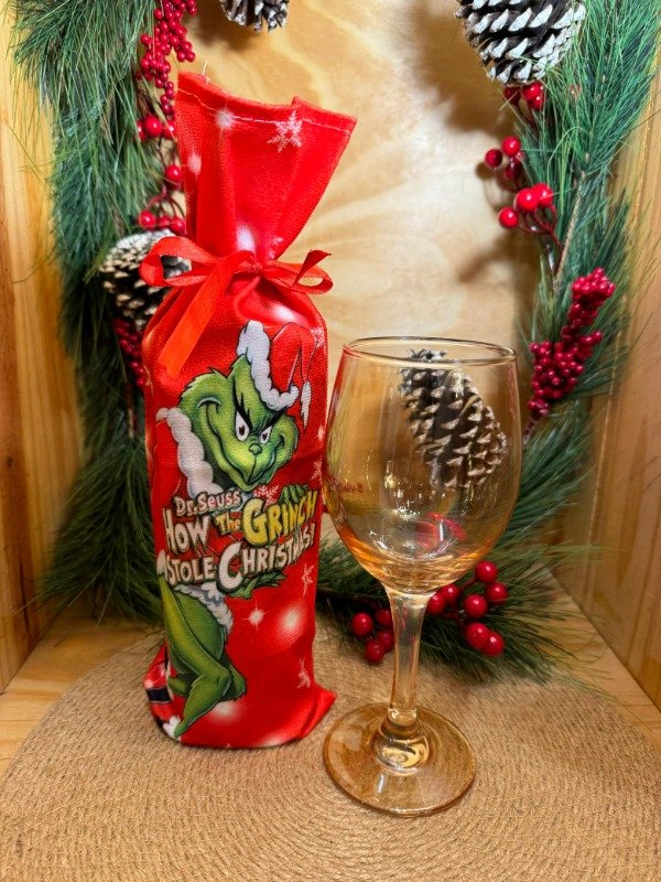 Producto - Cubrebotella Grinch Cuerpo (Efectivo: 9.200)