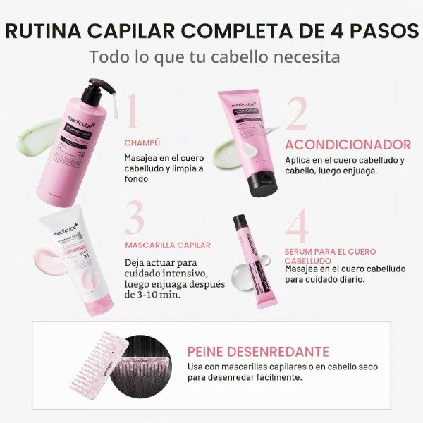 Producto - medicube Rosemary PDRN Glass Hair Set - 5