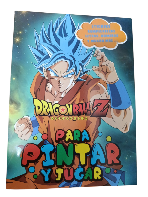 Producto - Libro para pintar Dragón Ball