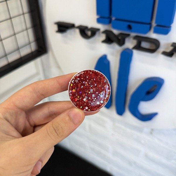 Producto - Pop Socket brilloso Rojo