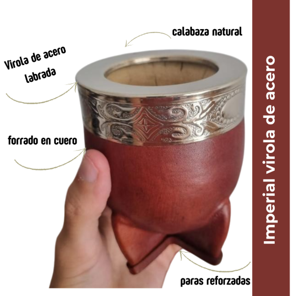 Producto - " Capataz" Mate Imperial Calabaza