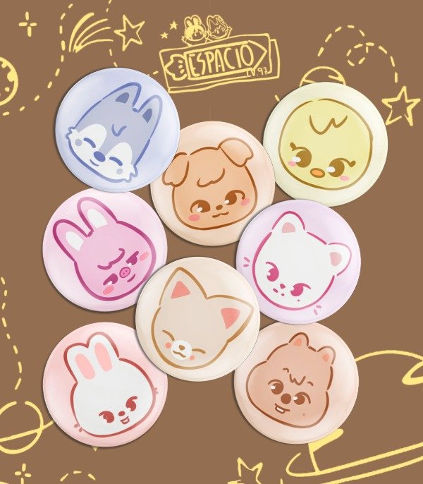 Producto - Pines Skzoo // Stray Kids