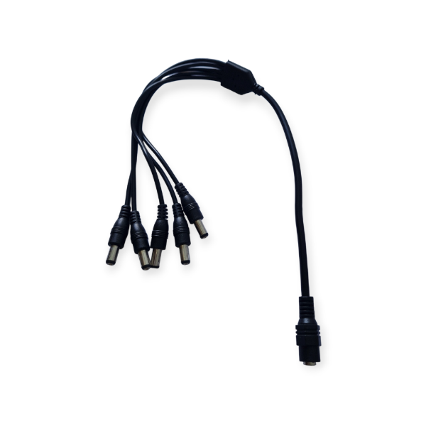 Producto - Derivador de alimentacion (Pulpo) 5,5-2,1mm 1x5 Gralf