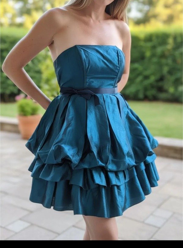 Producto - Vestido de fiesta corto azul noche - 1