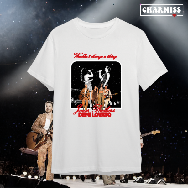 Remeron oversize demi and jonas brothers — imagen 2