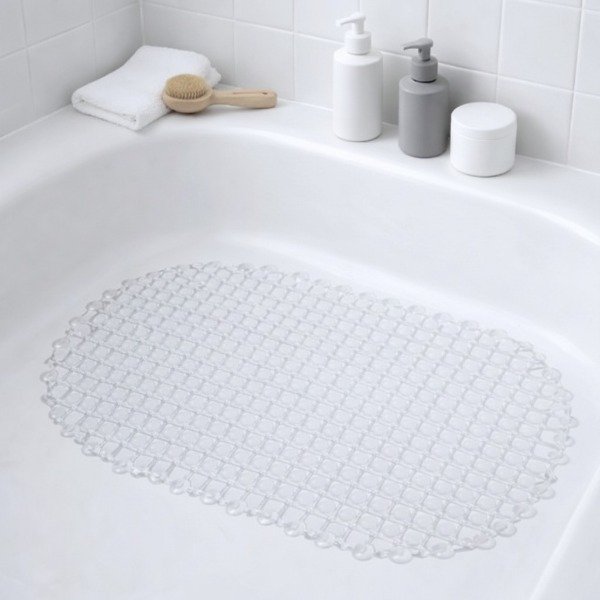 Producto - ALFOMBRA PARA BAÑO ANTIDESLIZANTE PVC 64X35CM