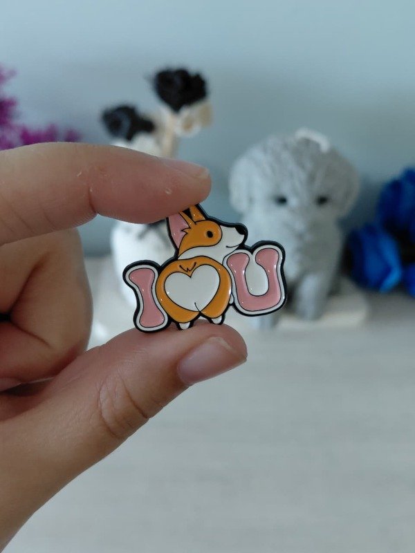 Producto - Pin metalizado - I love you #1701