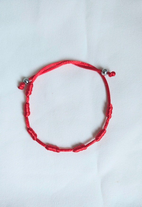 Producto - Pulsera/tobillera 7 nudos unisex
