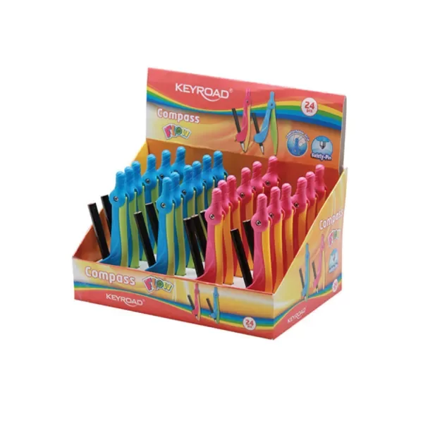 Producto - COMPAS PLASTICO PARA LAPIZ KEYROAD