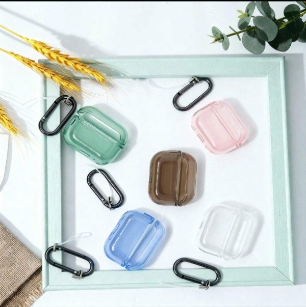 Producto - Funda TRANSPARENTE CON COLOR - Airpods Pro 2 - 0