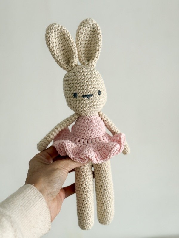 Producto - Conejita de apego rosa