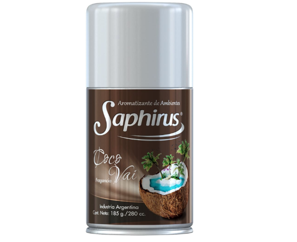 Producto - Aromatizante Aerosol SAPHIRUS 280cc - Coco Vai