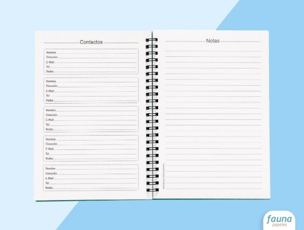 Producto - Agenda 2027 Diaria + 2 Días Por Página + Semanal Horizontal Horarios - 8