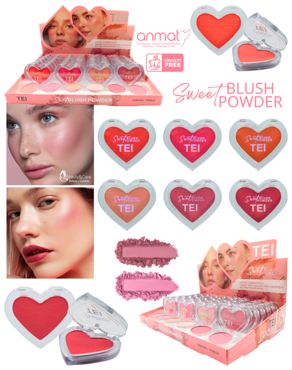 Producto - Rubor en polvo Tei (x 3 unidades)