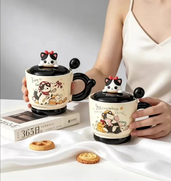 Producto - TAZA CERAMICA CON GATO